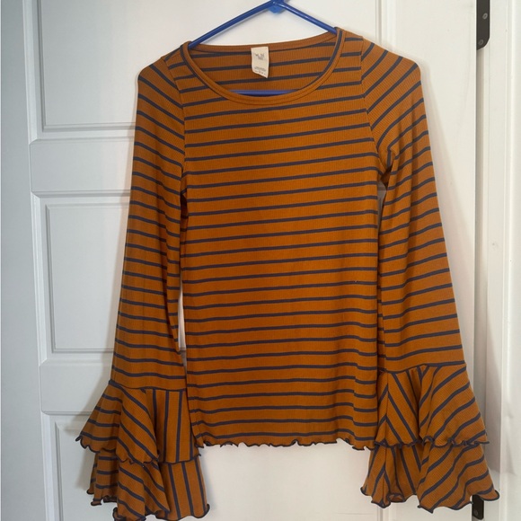 Free People We The Free Striped Top Size Small - Picture 1 of 6